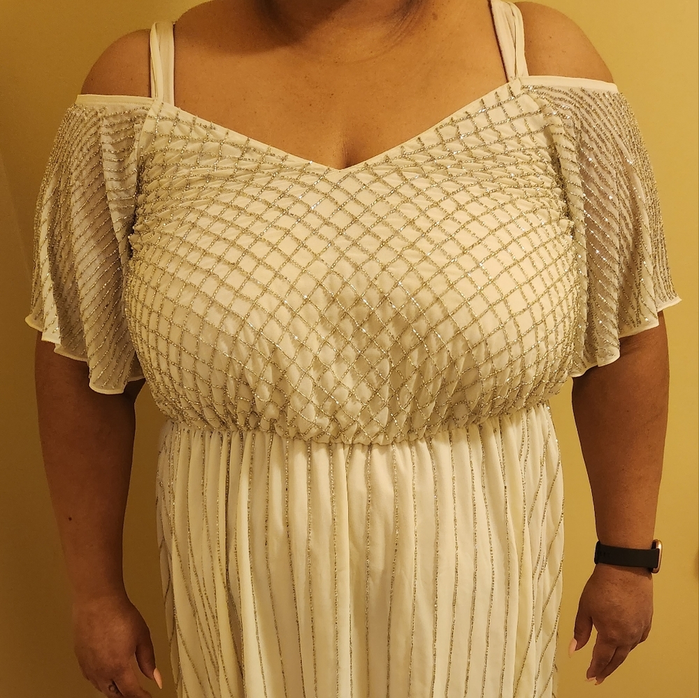 asos beaded dress